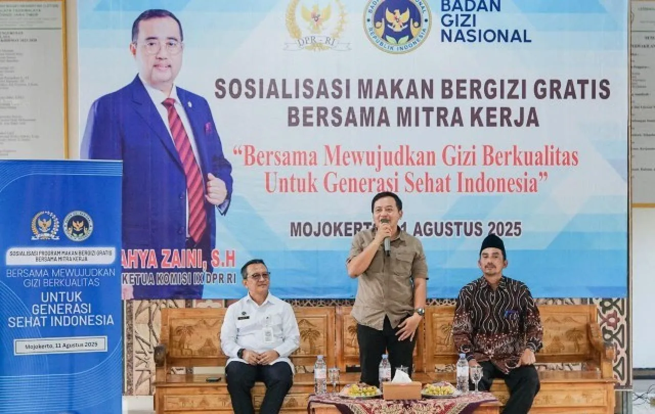 Sosialisasi Program MBG di Mojokerto, DPR RI dan BGN Disambut Antusiasme Warga Setempat