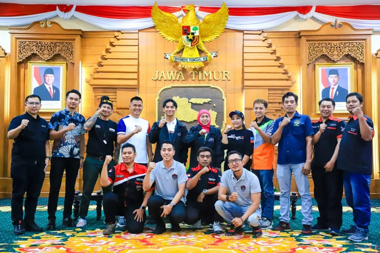 Gubernur Khofifah Dukung dan Semangati Mario Aji, Doakan Sukses Harumkan Indonesia di Kancah Internasional