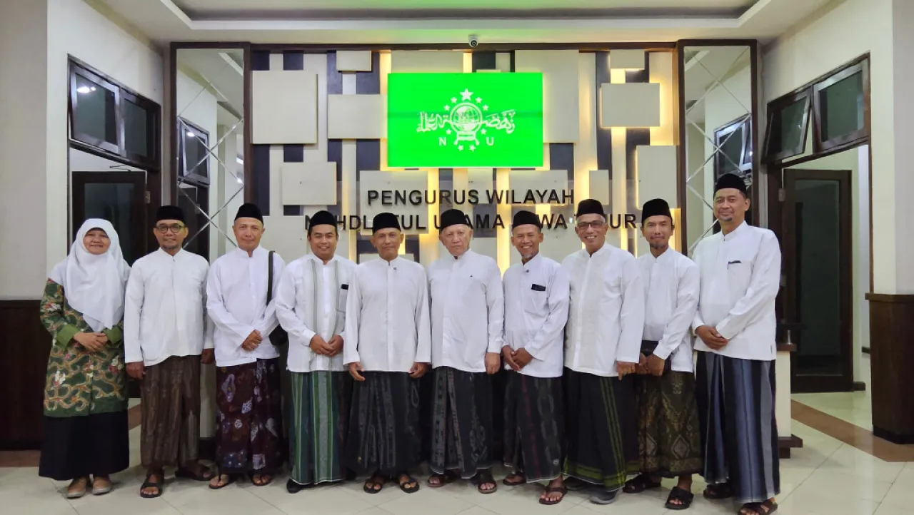 Jajaran Baru PKS Jatim Silaturahmi ke PWNU, Lanjutkan Tradisi Baik