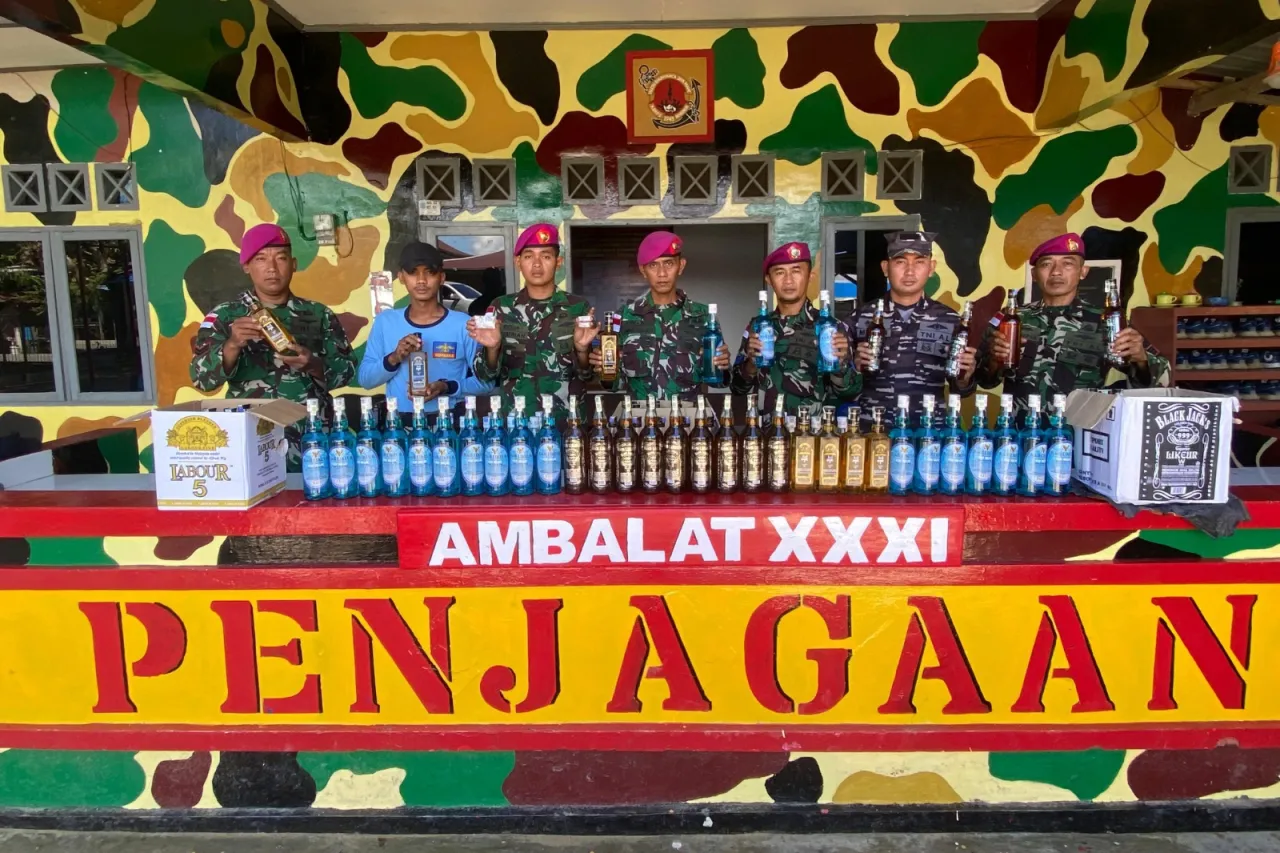 Satgas Gabungan TNI AL dan BNN, Berhasil Gagalkan Penyelundupan Narkotika dan Minuman Keras