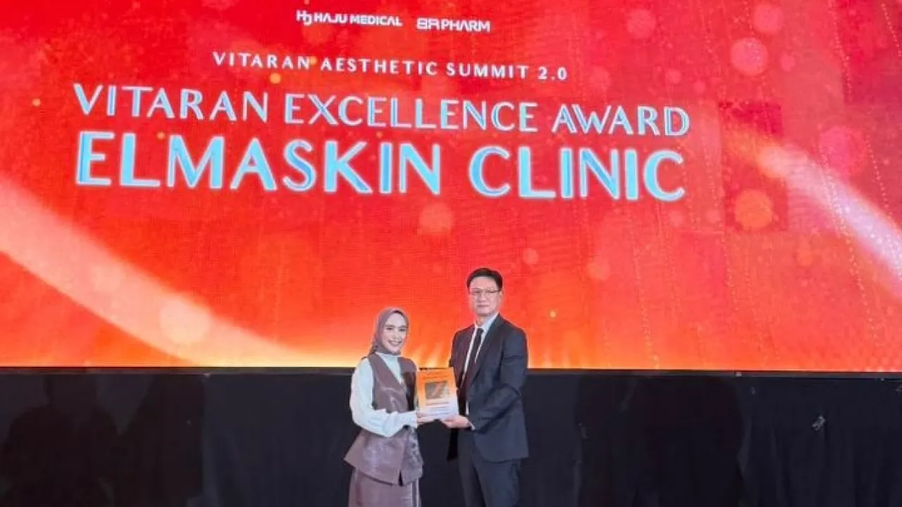 Elmaskin Clinic Raih Vitaran Excellent Award 2025, Bukti Konsistensi Kualitas di Industri Estetika