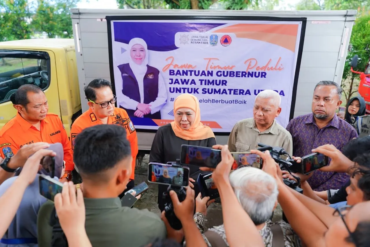Pemprov Jatim Kirim Bantuan Kemanusiaan untuk Korban Bencana Sumatera