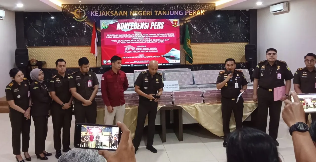 Kejari Tanjung Perak Sita Uang 70 Miliar, Dugaan Penyelewengan Biaya Pengerukan APBS