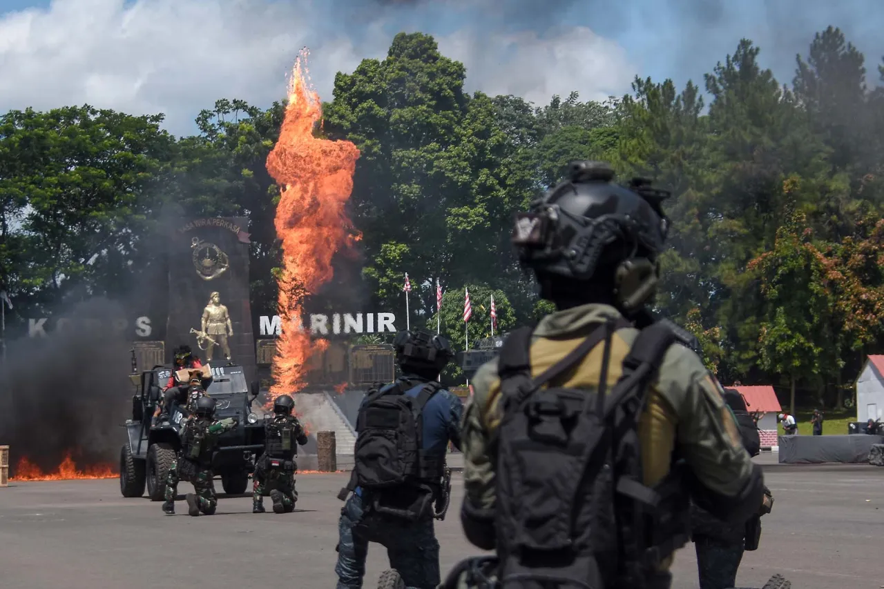 Jakarta Diguncang Aksi-aksi Prajurit Baret Ungu Pada Perayaan HUT Ke 80 Korps Marinir