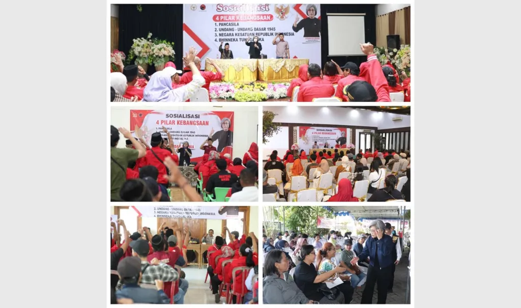 Indah Kurnia Tegaskan Fakta Sejarah Bung Karno dalam Sosialisasi 4 Pilar Kebangsaan