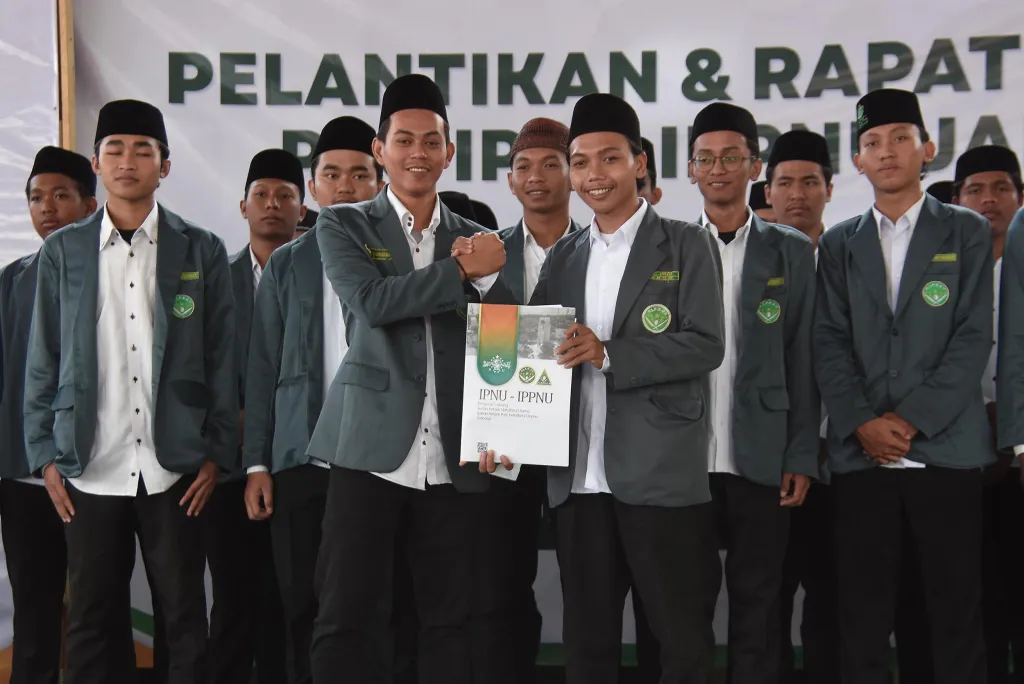 PAC IPNU–IPPNU Jabon Resmi Dilantik, Siap Majukan Organisasi dan Moralitas Pelajar Nahdliyin