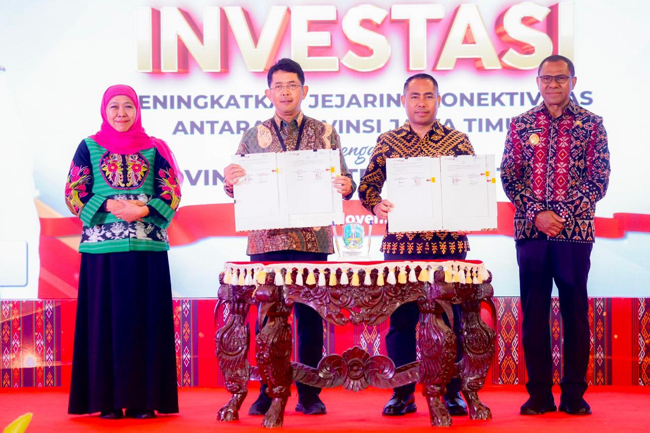 Bank Jatim dan Bank NTT Lakukan Penandatanganan Kerja Sama