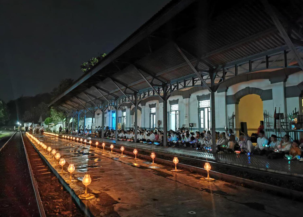 Unik! Festival Siripada Hidupkan Wisata Ekoteologi di Stasiun Tuntang