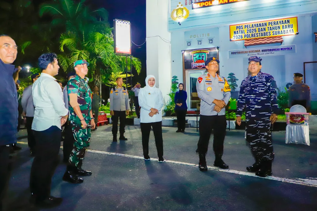 Malam Tahun Baru 2026 Aman dan Kondusif, Gubernur Khofifah: Berkat Sinergi dan Kolaborasi Forkopimda