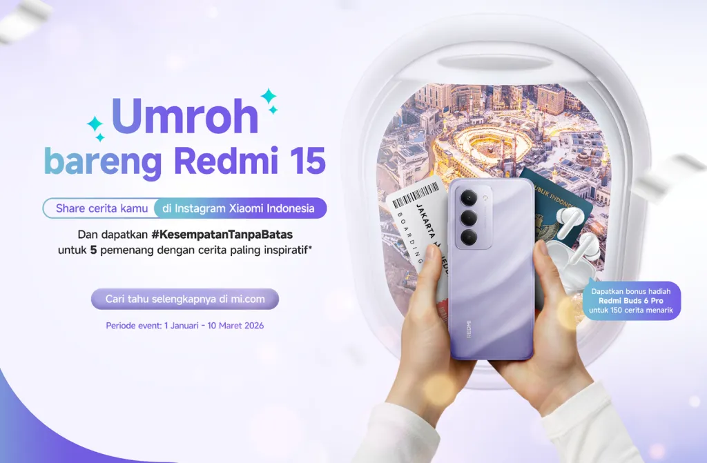 Cara Menangkan Paket Umrah Gratis Xiaomi Indonesia Hanya Modal Cerita