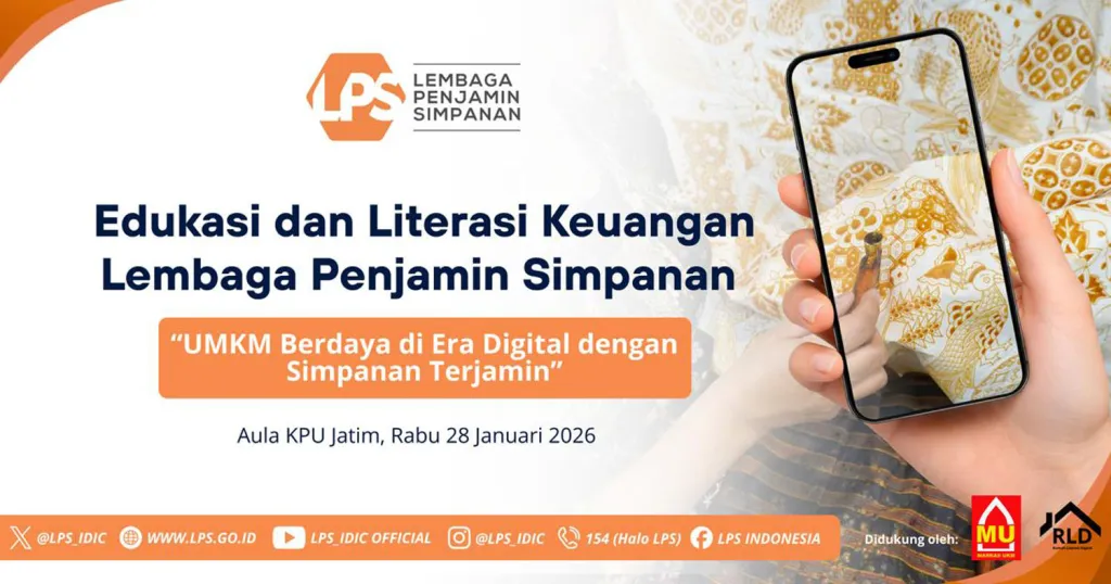 LPS II Surabaya Gandeng RLD Gelar Pelatihan Digital UMKM Akhir Januari