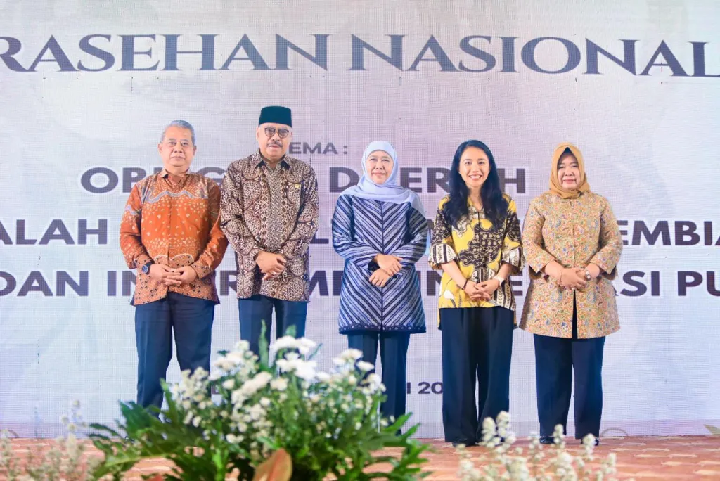 Gubernur Khofifah Jadi Pembicara Kunci Sarasehan Nasional MPR RI Tentang Obligasi Daerah