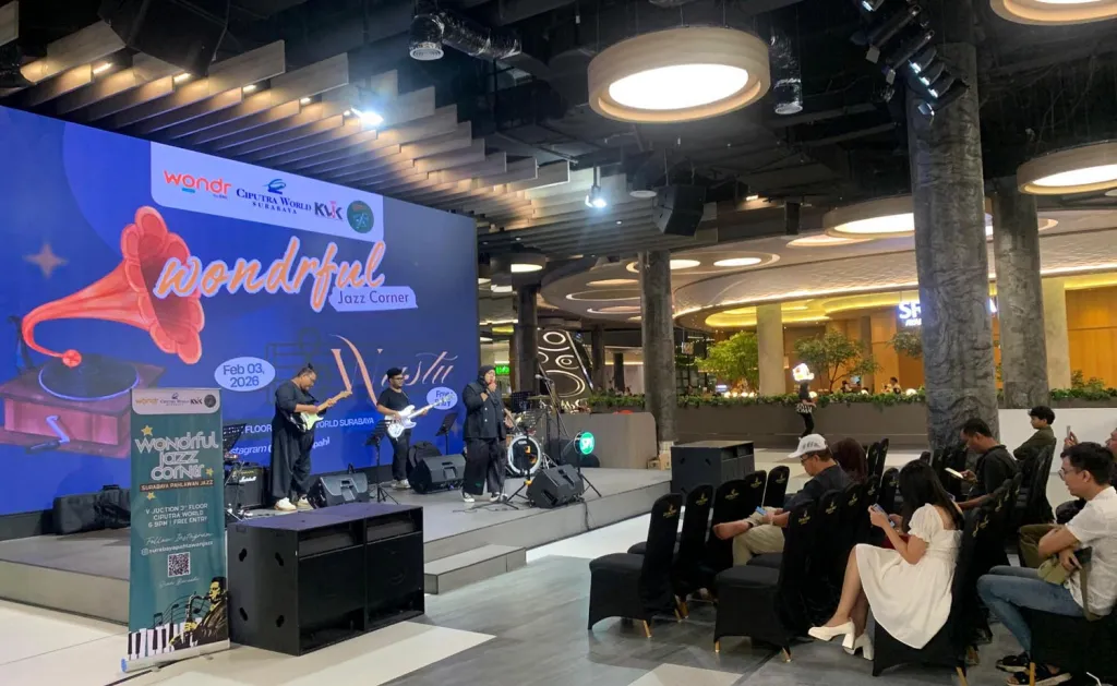 Wondrful Jazz Corner, Panggung Musisi Lokal Hidupkan Malam Selasa di Surabaya