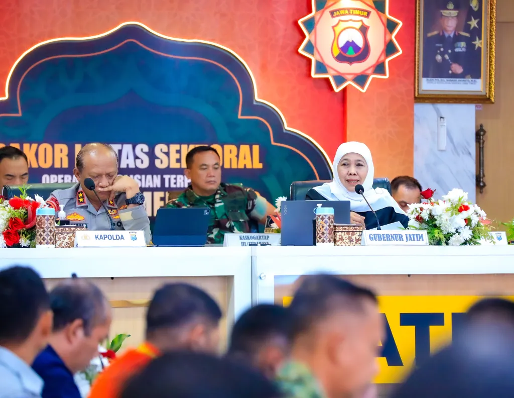 Gubernur Khofifah Pastikan Angkutan, BBM Dan Layanan Kesehatan Siap Sambut Pemudik Lebaran