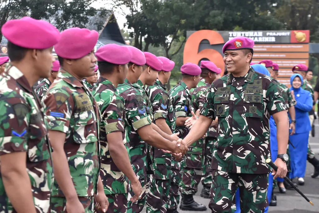 Halal Bihalal 1 Syawal 1447 H Jadi Momentum Perkuat Kebersamaan dan Kekuatan Satuan Brigif 2 Marinir