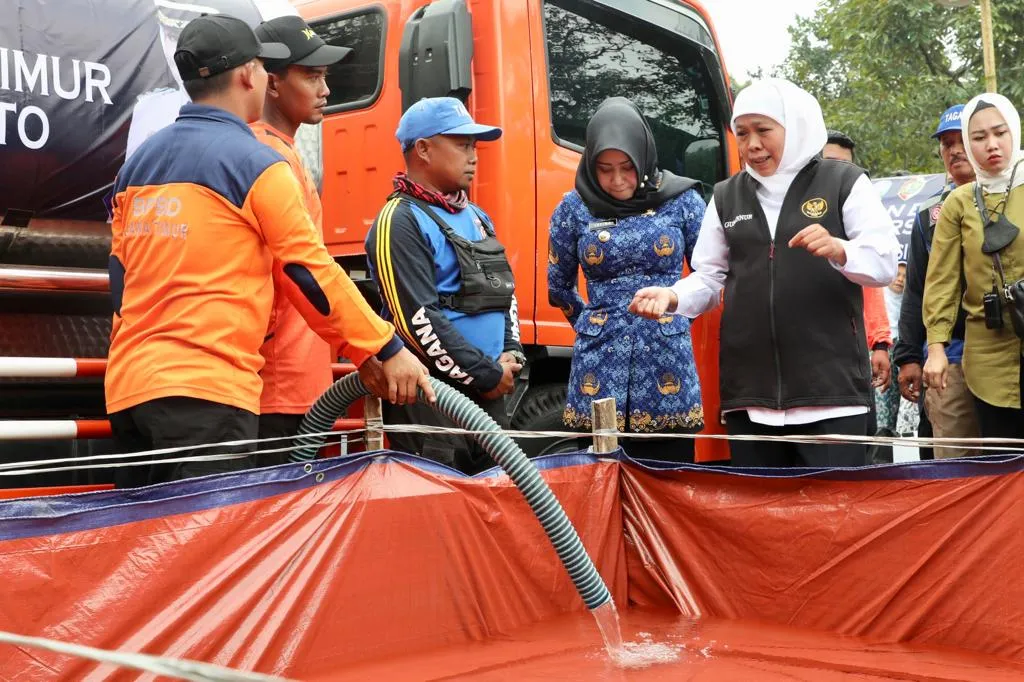 Gubernur Khofifah Ajak Elemen Masyarakat Bersatu Perkuat Kesiapsiagaan Hadapi Ancaman Kemarau Ekstrem