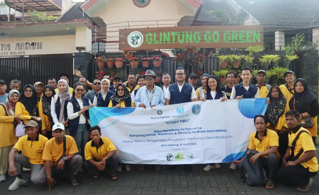 Desa Ngunut Serap Ilmu Kampung Hijau untuk Hadapi Krisis Air
