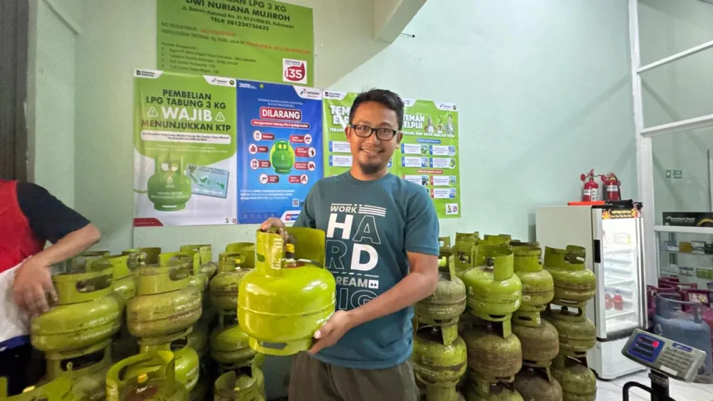 LPG 3 Kg Tuban Sempat Antre, Kini Stok Aman