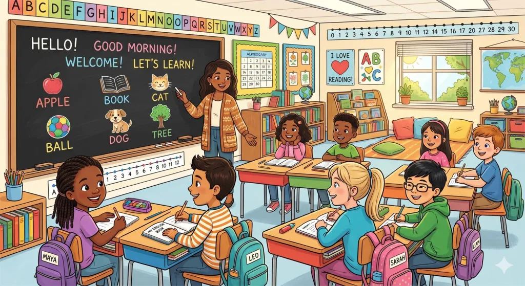 Bahasa Inggris Jadi Mapel Wajib SD, Begini Kata Pengamat!