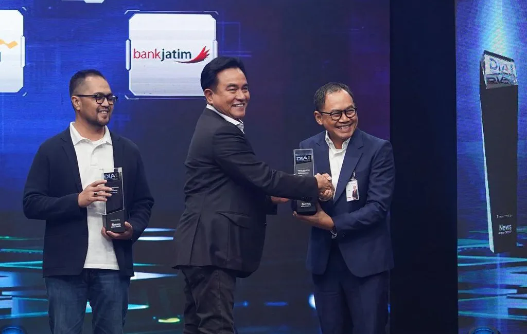Sukses Lakukan Transformasi JConnect, Bank Jatim Raih Penghargaan dalam Ajang Digital Innovation Award 2026