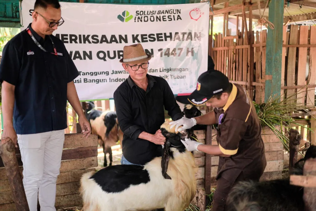 SIG Salurkan 292 Hewan Kurban di 19 Provinsi