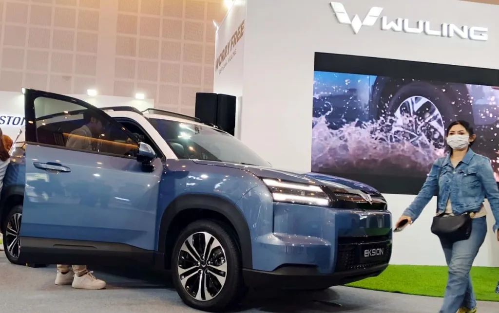 Wuling Eksion Resmi Diperkenalkan di IIMS Surabaya 2026