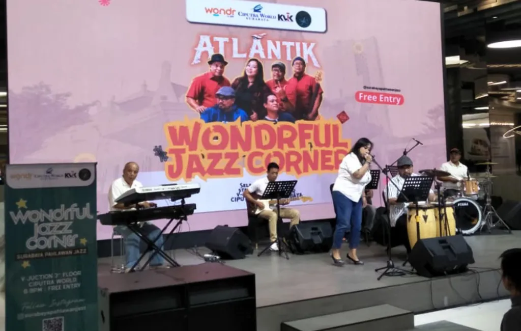 Wondrful Jazz Corner Jadi Ruang Kolaborasi Musisi, Jazz Makin Dekat dengan Warga Surabaya