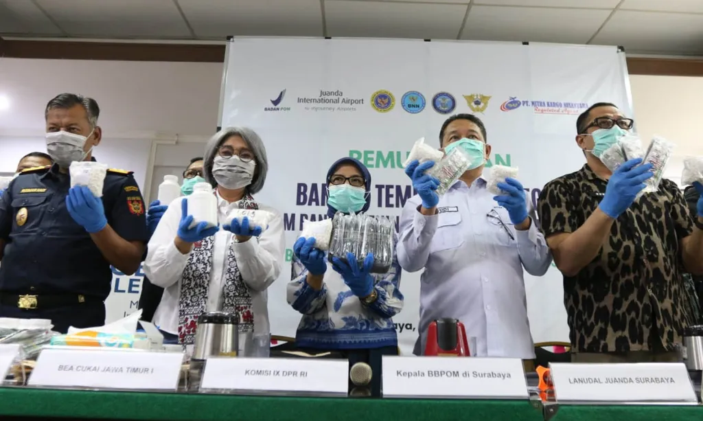 BPOM Surabaya Musnahkan 97 Ribu Obat Ilegal Senilai Rp540 Juta