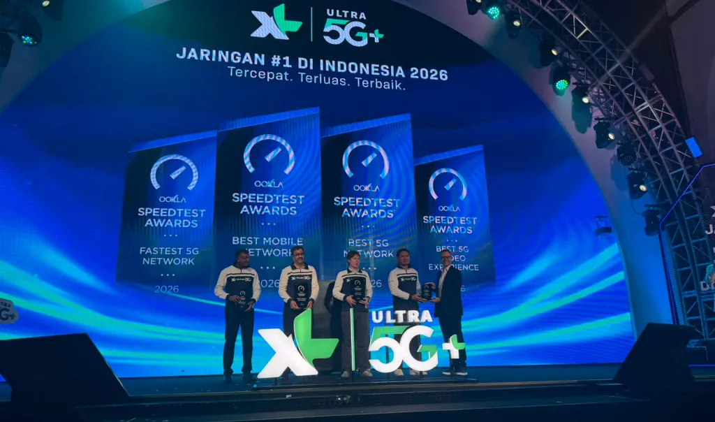 Libas Pesaing, XL Ultra 5G+ Sabet Gelar Jaringan Tercepat Versi Ookla