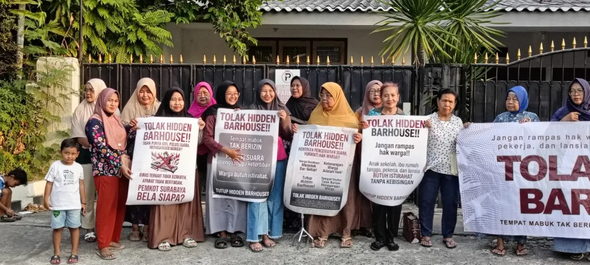 Mengganggu Ketenangan Warga, Hidden Barhouse Diminta Disegel