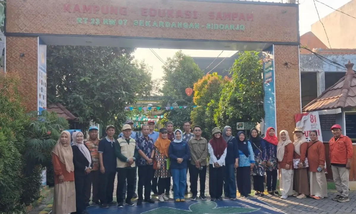 Konsisten Edukasi Pilah dan Olah Sampah, Kampung Edukasi Sampah Jadi Lokus Verifikasi Adipura 2026