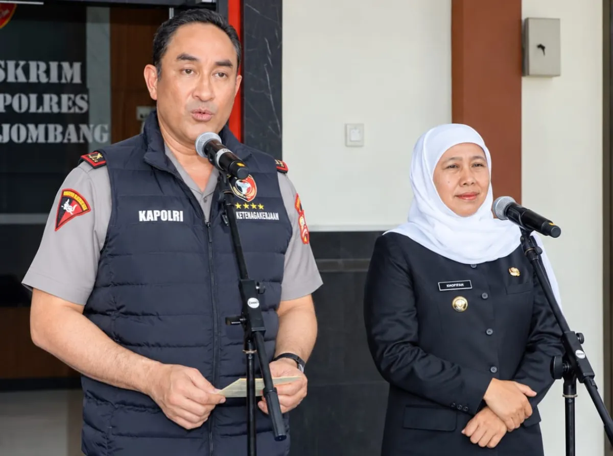 Desk Ketenagakerjaan Polri Resmi Dibuka di Jombang, Khofifah-Kapolri Tegaskan Sinergi Lindungi Pekerja