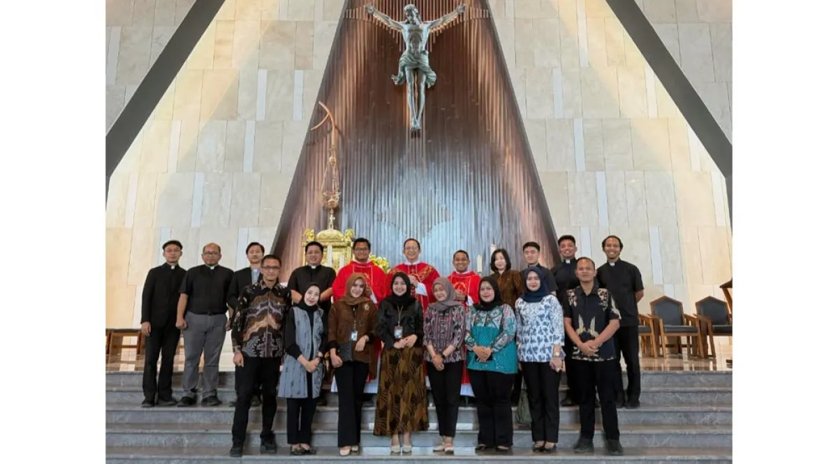 Hadiri HUT ke-101 Yayasan Yohanes Gabriele, BRI Waru Perkuat Relasi Nasabah