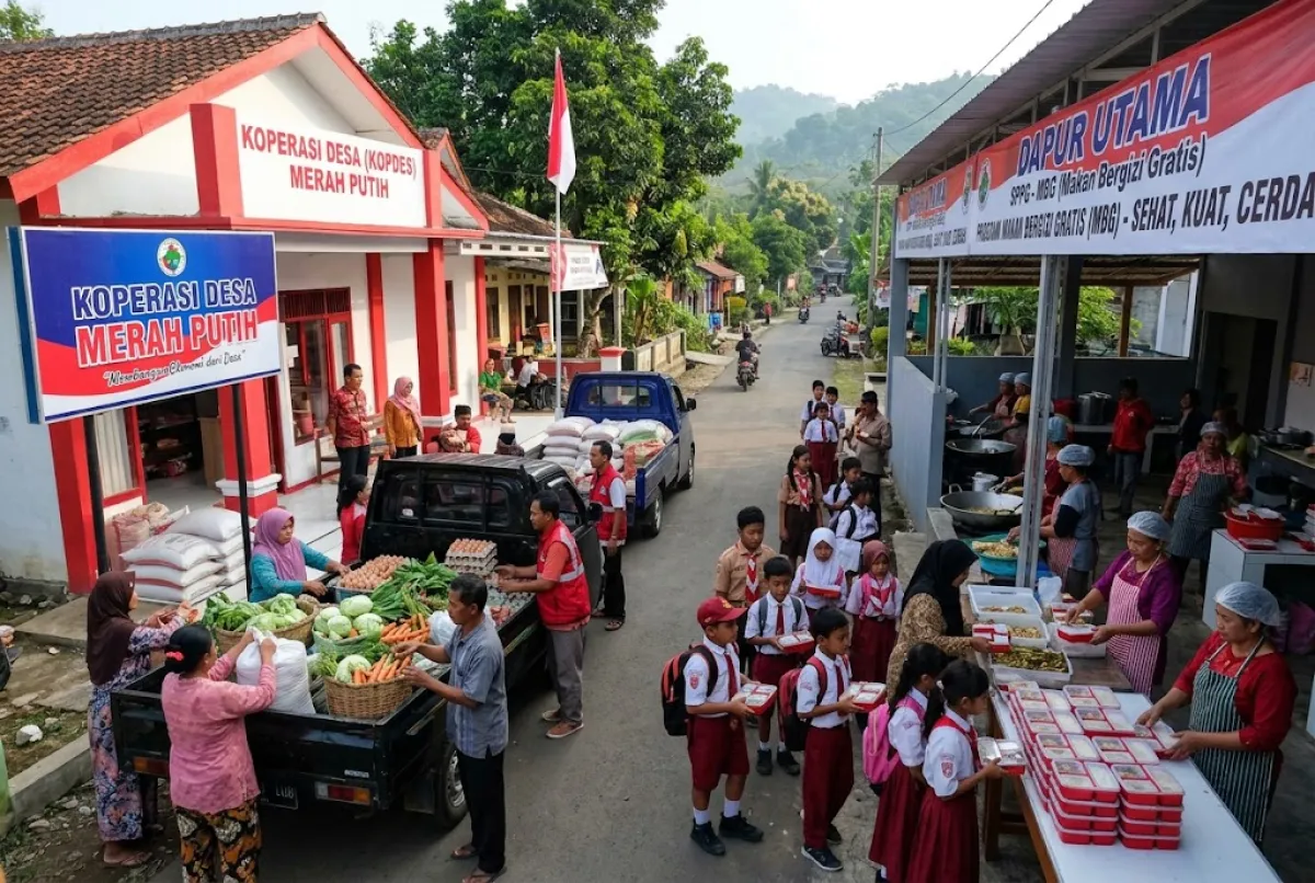 Jangan Biarkan MBG dan Kopdes Merah Putih Berjalan Sendiri-sendiri