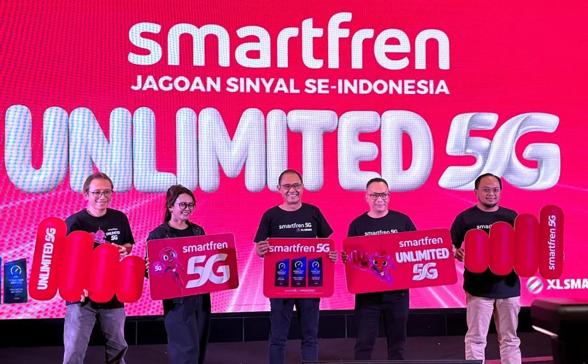 XLSMART Perkuat Jaringan 5G Bandung, Didukung 1.000 BTS