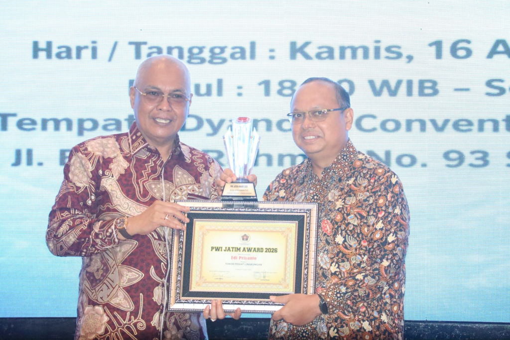 HPN 2026 Jatim, PWI Beri Penghargaan Tokoh Inspiratif dan Karya Berdampak