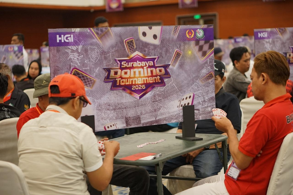 Surabaya Domino Tournament 2026 Meriah, Kolaborasi Pordi dan HGI Dorong Domino Naik Kelas Tak Sekadar Permainan