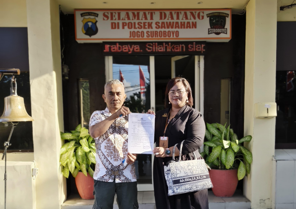 Maladministrasi di Ombudsman: Kuasa Hukum Frizon Parsaoran Sitanggang Desak Polri Tuntaskan LP Polsek Sawahan Surabaya 