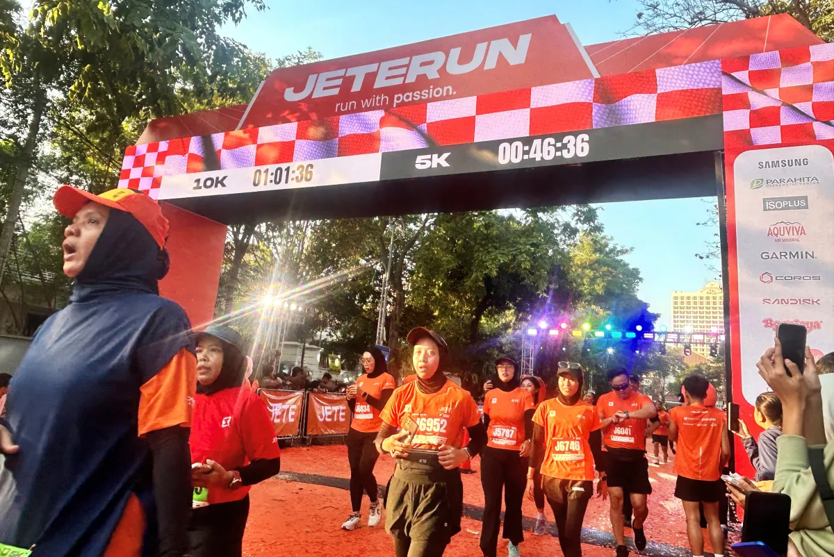 JETE Run 2026 Sukses Digelar, 6.500 Peserta Ramaikan Surabaya dan Pacu Gaya Hidup Sehat