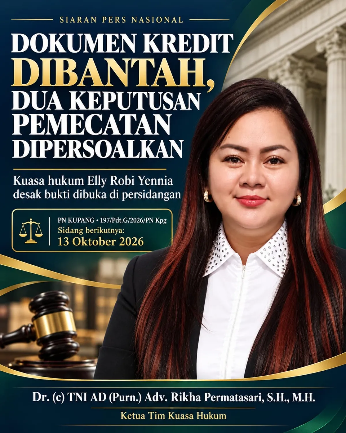 Kuasa Hukum Elly Robi Yennia Desak Kapolri Periksa Propam Polda NTT