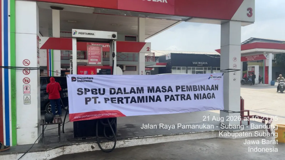 Imbas Manipulasi Biosolar Subsidi, Stok SPBU Subang Ini Dihentikan