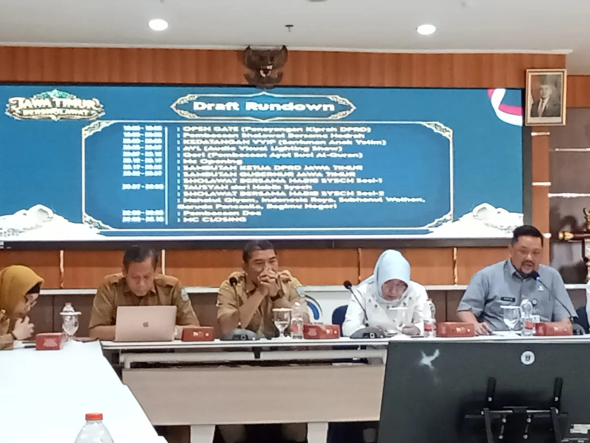 Jatim Bersholawat Bareng Habib Syech di DPRD Jatim Jadi Pembuka Rangkaian Hari Jadi ke-81 Provinsi Jatim