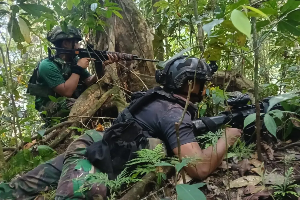Satgas Yonif 9 Marinir Lumpuhkan Terduga Pimpinan KKB dalam Kontak Tembak di Papua Barat Daya