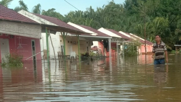 Kota Bengkulu Tergenang Banjir
