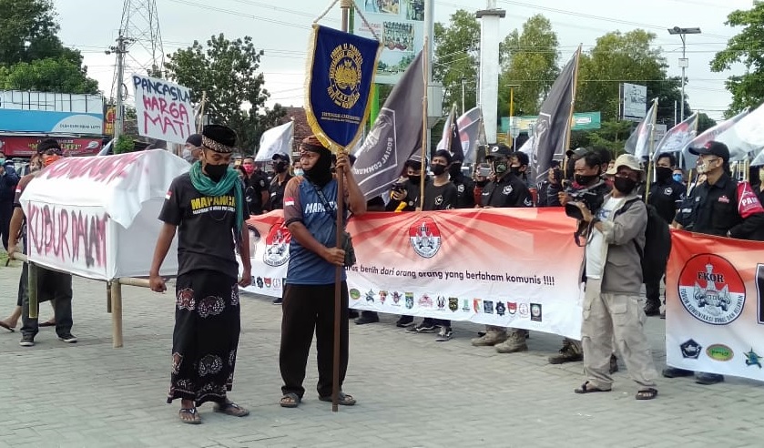 FAKB dan FKOR Yogyakarta Gelar Aksi Damai Anti Komunis